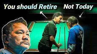 Very Confident PLAYER Gets Schooled By the Legend EFREN REYES | Full Match HD
