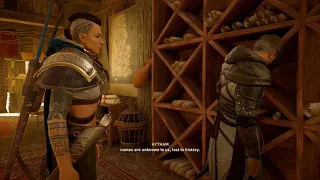 Assassin's Creed Valhalla | Assassin's Creed Origins Easter Egg | Bayek's Letter