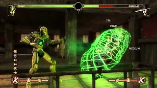 MK9 Cyrax Reset Combo