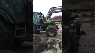 Deutz m600 et agrotron 135 au algues