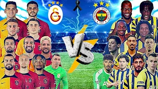 GALATASARAY VS FENERBAHÇE Karşılaştırması | Gs vs Fb Büyük Derbi 🔥