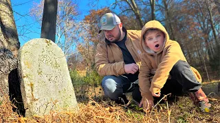 GRAVE FOUND IN OUR BACKYARD