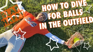 How to Dive - Outfield Drills & Softball Hacks