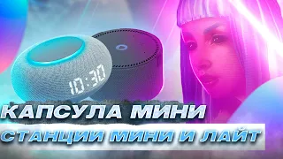 VK Капсула Мини vs Яндекс Станция Мини и Лайт, настройка, умный дом, музыка Вконтакте, Маруся