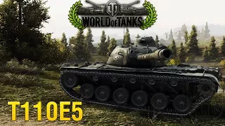 World of Tanks Replay - T110E5 - 1vs6 - 11K Damage - 8 Kills [HD]