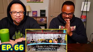 it's Run BTS Ep. 66 REACTION - WhatchaGot2Say