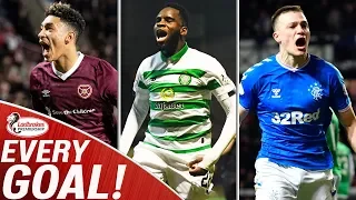 Stunning Free Kicks & Centre Half Volleys! | Every Goal Round 25 | Ladbrokes Premiership