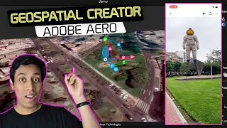 Create AR with Geolocation | GeoSpatial Creator Tutorial - Adobe Aero and Google Maps