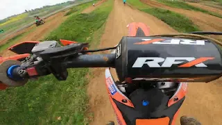 Dodford Turn mx track. on board with Lewis Carey on his ktm85 hunting down a yz125