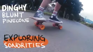 Exploring Sonorities | ASMR Cruiser Skateboard Session | Landyachtz Dinghy Blunt