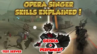 #2 New Hunter "Opera Singer" Fully Explained! | Sangria | Test Server | Identity V | 第五人格 | 제5인격