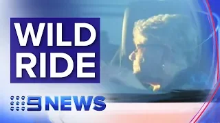 70-year-old's drink driving recorded by her own dashcam | Nine News Australia