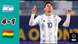 Argentina vs Bolivia 4-1 Messi 🔥 Hіghlіghts & All Gоals|Extended Highlights 🇦🇷 VS 🇧🇴 ❤️|Lionel Messi