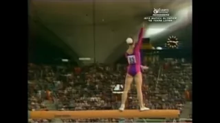 Karin Janz Beam 1972 Team Optional  Munich Oylmpic Games