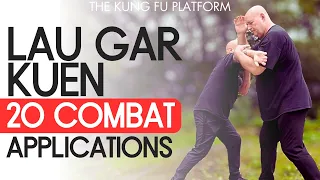 20 COMBAT APPLICATIONS | Lau Gar first set from the Hung Gar System