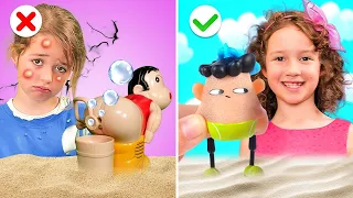 Bogata vs Biedna Mama Porady Rodzicielskie || Gadżety DIY i Zabawne Sytuacje wg Gotcha! Viral
