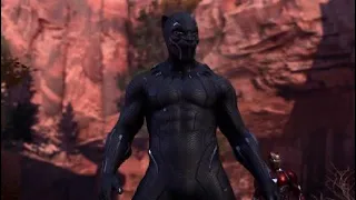 Marvels Avengers Gameplay as Black Panther in 4k 60FPS