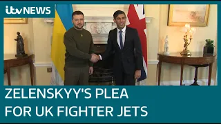 Sunak considers supplying Ukraine with fighter jets after Zelenskyy plea | ITV News