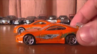 машинки Хот Вилс Форсаж 2016 The fast and the furious 1/8