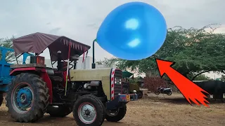 Monster Balloon🎈 VS Tractor🚜 Experiment ||  What happen ??