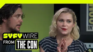 The 100's Eliza Taylor And Bob Morley | SDCC 2018 | SYFY WIRE