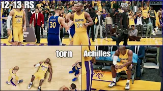 Kobe Bryant Achilles Game 2013 highlights 12-13 RS | NBA 2K23 Concept Gameplay | PS5 | Mamba Day!