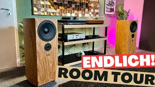 Mein neues HiFi und YouTube Studio / HiFi Setup Room Tour 2023