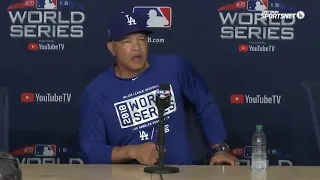 Dave Roberts Pregame Interview | Dodgers vs Red Sox World Series Game 4