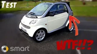 "Test" Le cabriolet le plus WTF !!! Qui à conçu ce truc ? "Smart ForTwo cabriolet"