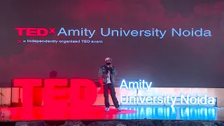 Sanskrit Sutras and Hindi Hip-Hop: A Musical Journey | Shagun Sharma | TEDxAmity University Noida