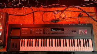 Ensoniq EPS 16 Plus/ Chopping frequencies and making a beat, Part 1