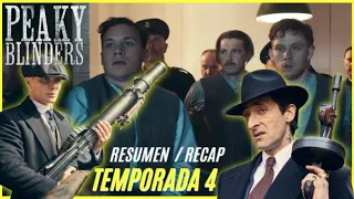 PEAKY BLINDERS | TEMPORADA 4 (RESUMEN / RECAP) La Venganza de la MAFIA contra los SHELBY...