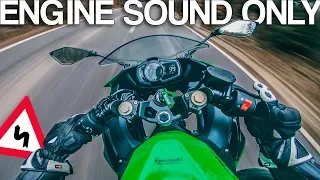 Kawasaki Ninja 400 sound & review [RAW Onboard]