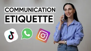 Communication Etiquette: How to Handle Phone Calls, Instagram & Emails | Jamila Musayeva
