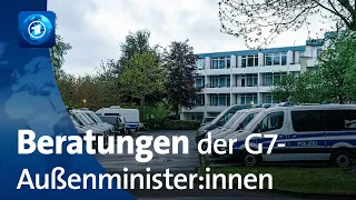 G7-Gipfel: Außenminister:innen-Treffen in Schleswig-Holstein