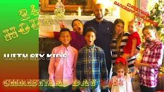 24 HOURS WITH 6 KIDS ON CHRISTMAS DAY | PHILING HOMES