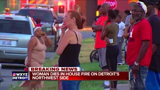 Woman found 'burned beyond recognition' in house fire on Detroit's northwest side