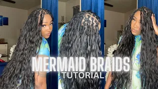 Mermaid Braids ft. YWigs | Tutorial