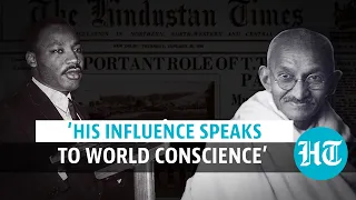 Watch: When Martin Luther King, Jr paid tribute to Mahatma Gandhi