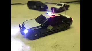 Daniel's custom 1:64 Dodge Charger Texas State Trooper diecast police model with working lights