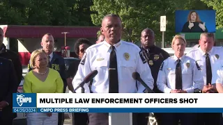 CMPD Press Briefing, Multiple Law Enforcement Officers Shot - April 29, 2024