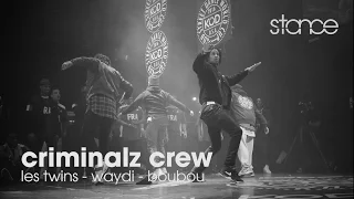 Criminalz Crew at KOD 2016 Finals // .stance // LES TWINS, WAYDI, BOUBOU