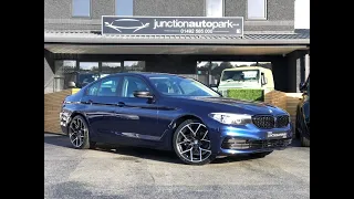 BMW 2.0 520d SE Auto 4dr Mediterranean Blue