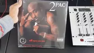 2pac All Eyez On Me Vinyl Unboxing: 2pac vinyl records