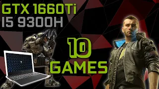 #1 10 Games Tested | GTX 1660 Ti & I5 9300h - Lenovo Legion Y540