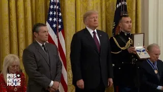 WATCH LIVE: President Trump to award Medals of Freedom to Babe Ruth, Elvis and more