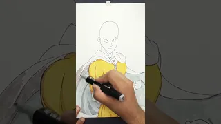 Drawing One Punch Man | ANMX Art | #shorts