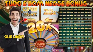 🤩O CRAZY TIME MANDOU ESSE BONUS LENDARIO QUE TUDO NELE É BOM PRA GARANTIR A FORRA🤑