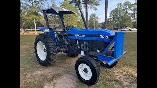 2002 New Holland 3010 2WD Utility Tractor (1,003 Hours)