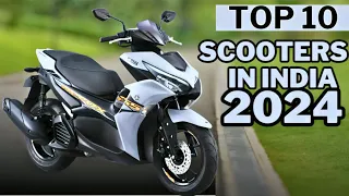 Top 10 Best Scooter In India 2024 | Best Scooty To Buy in 2024 | Features & Specifications In Hindi